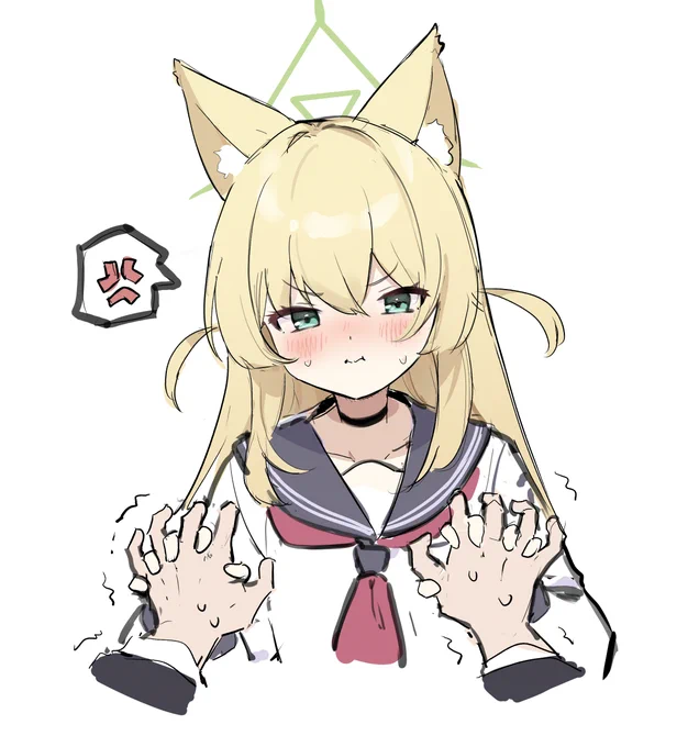 クルミ落書き #ブルアカ