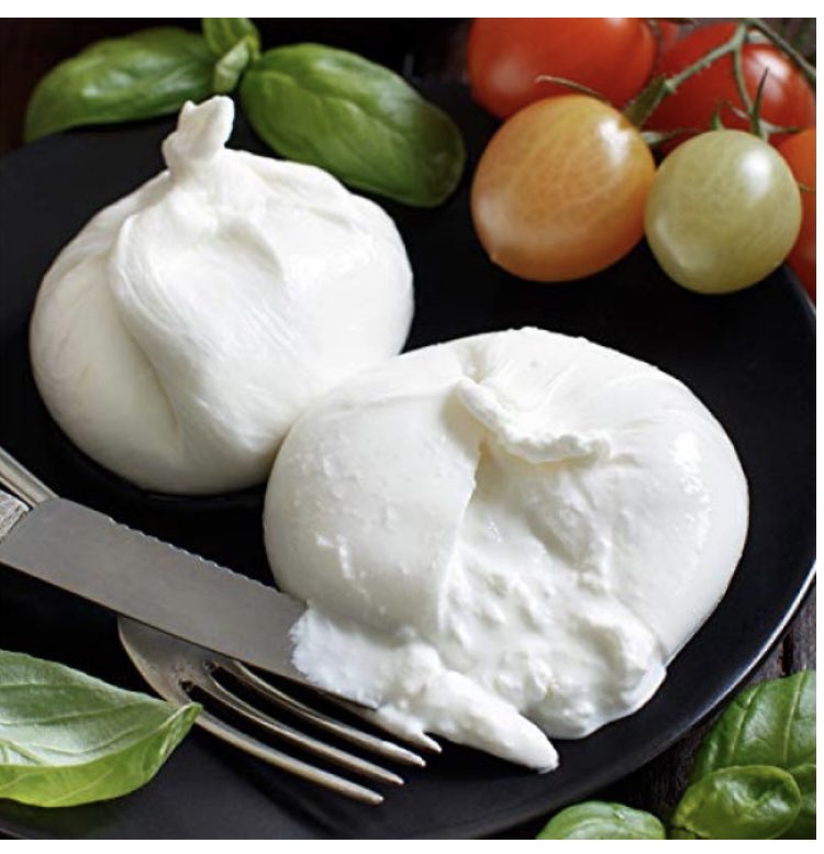 IHonan's tweet photo. Burrata cheese is like fresh mozzarella that shoots a load in your mouth without a heads up. #burrata https://t.co/4HMFDarmQe