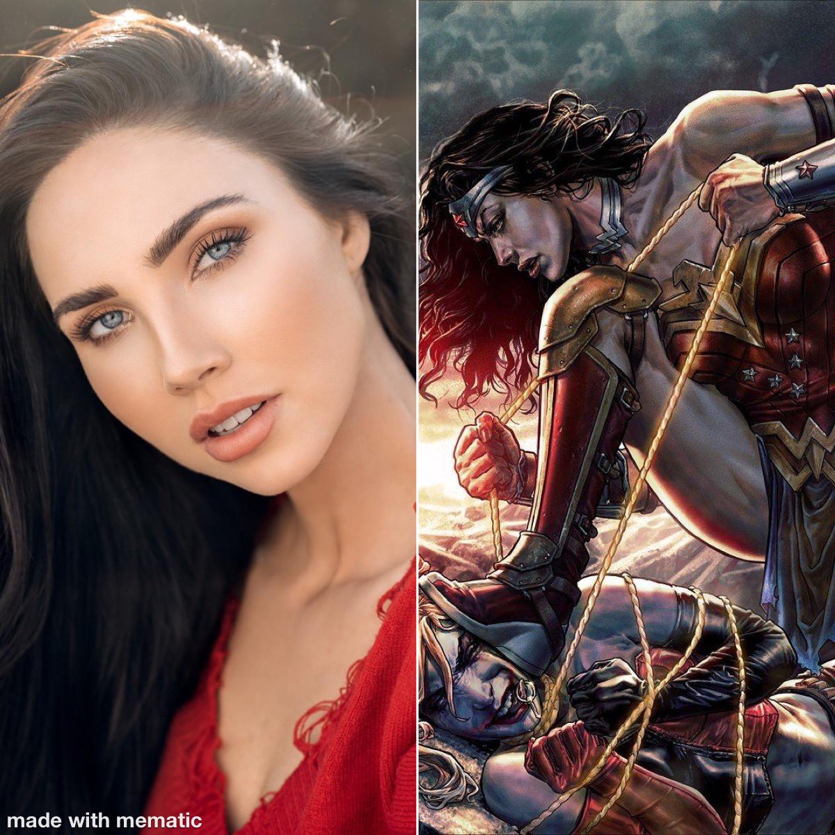 SNerd237's tweet photo. Just gonna put it in my new Justice League fancast out there.. @DarkInfamy_ 

David Corenswet  - Superman
Jensen Ackles - Batman
Jessica Green - Wonder Woman
Andre Braugher - Martian Manhunter
Michelle Rodriguez - Hawkgirl
Ricky Whittle - Green Lantern https://t.co/lKQjrEZSJz