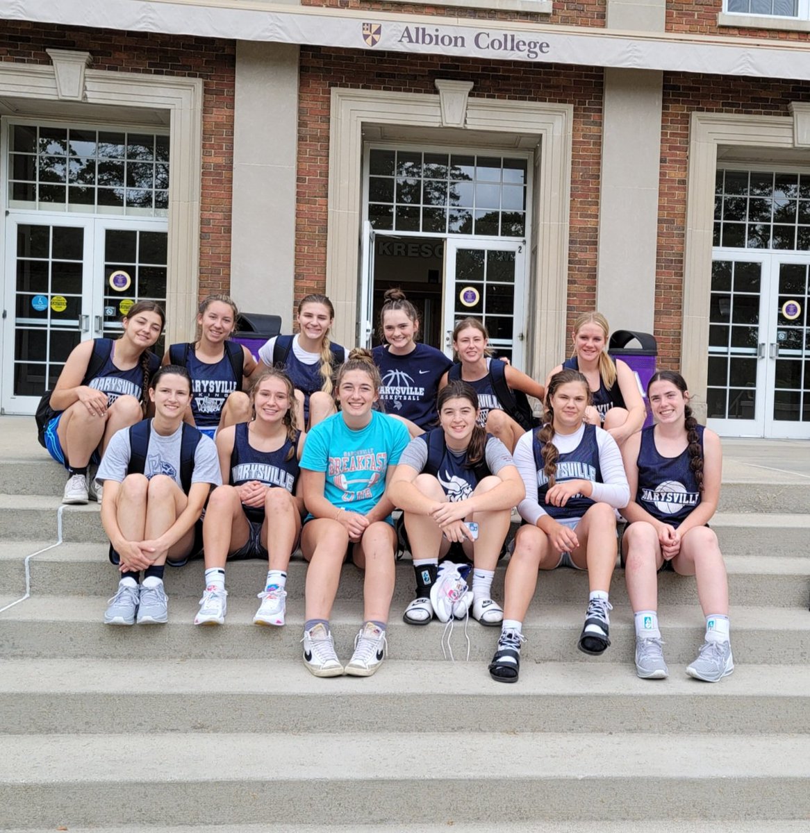 marysvillehoops's tweet photo. 1,165 miles, 4 camps, 3 college campuses, time well spent with the best people imaginable!  Go Vikings! https://t.co/o8LrF5SH5p