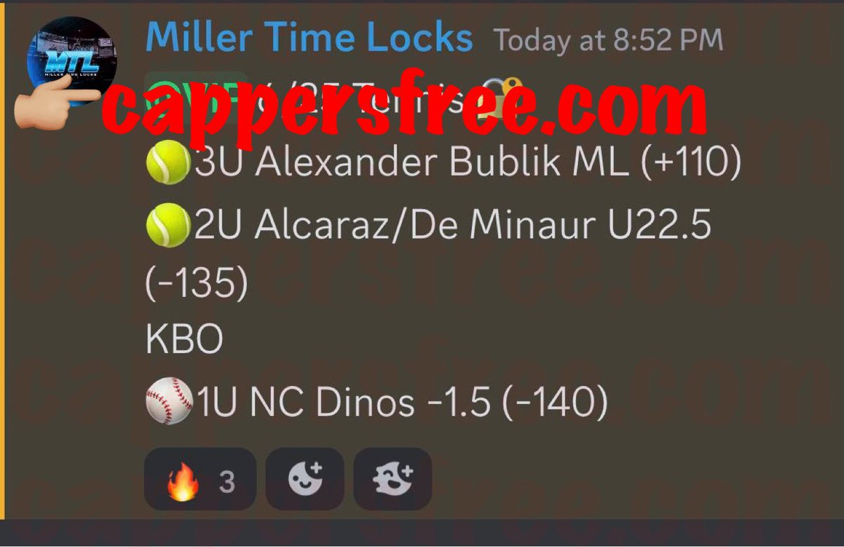 cappersforfree's tweet image. #CalebPicks &amp;amp; #MillerTimeLocks