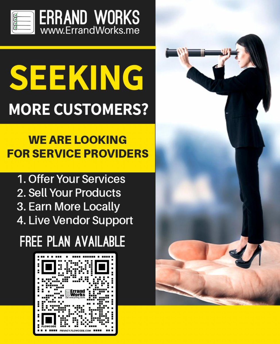 WorksErrand's tweet photo. 💥READY TO GROW YOUR BUSINESS? 
👉List your PRODUCTS and SERVICES on https://t.co/J1uMYyD6aW
Need help?  Get Support here -->  https://t.co/oq6k8D6xBc https://t.co/b4tY6MvL5e