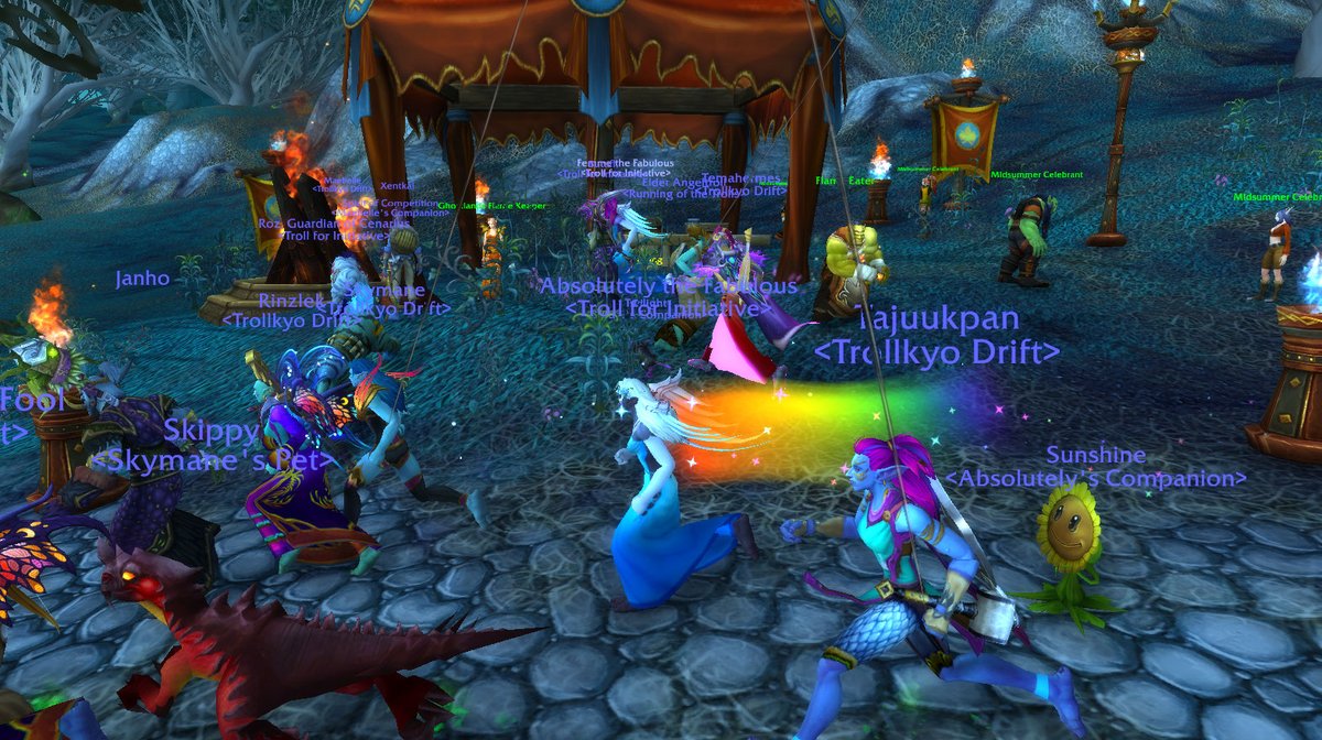 OrielleinThere's tweet photo. #TrollRun2023 #Pride #PrideMonth #Warcraft #WorldofWarcraft https://t.co/1jgjfltCgY
