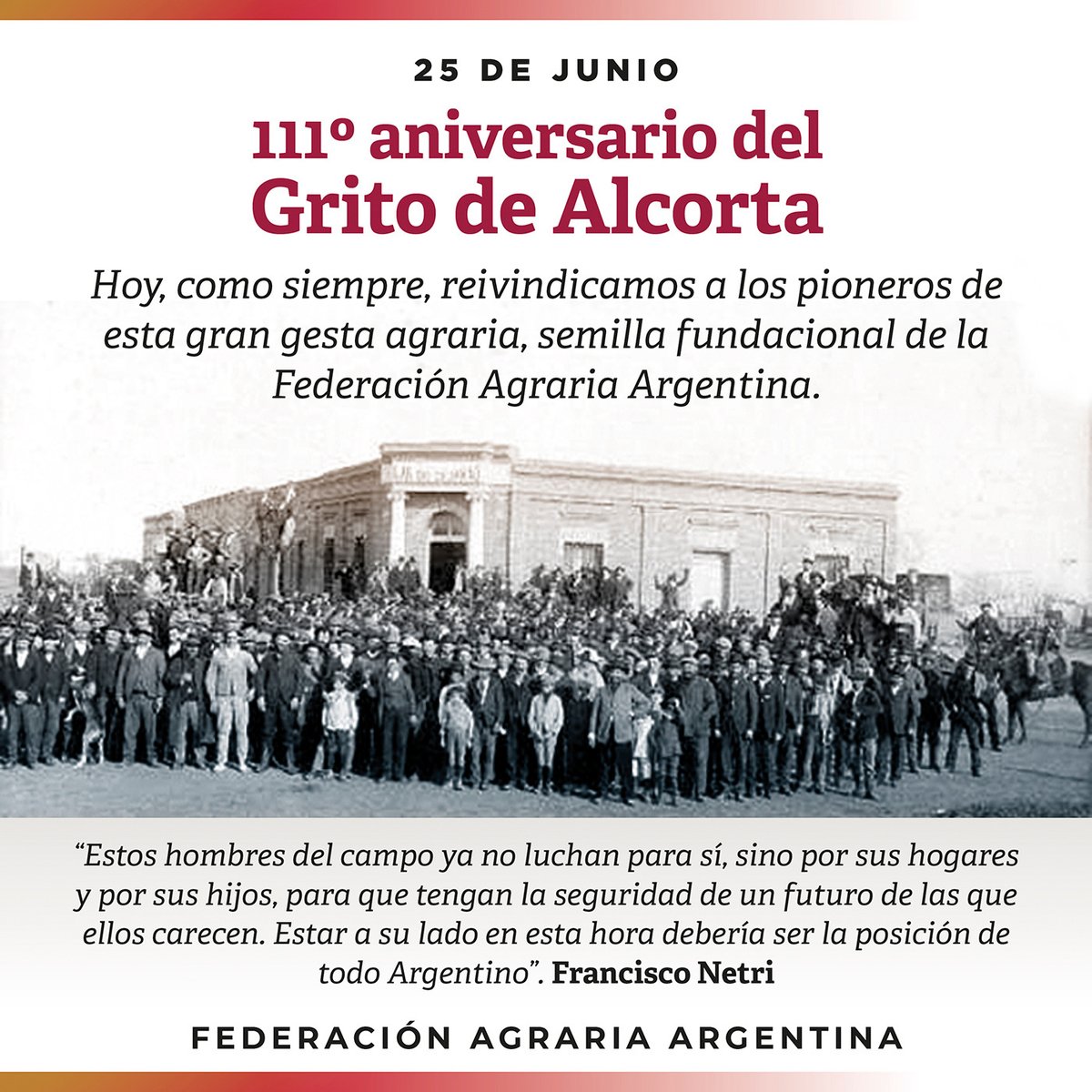 Federación Agraria Argentina on Twitter: "https://t.co/0uk7KySFkn" / Twitter