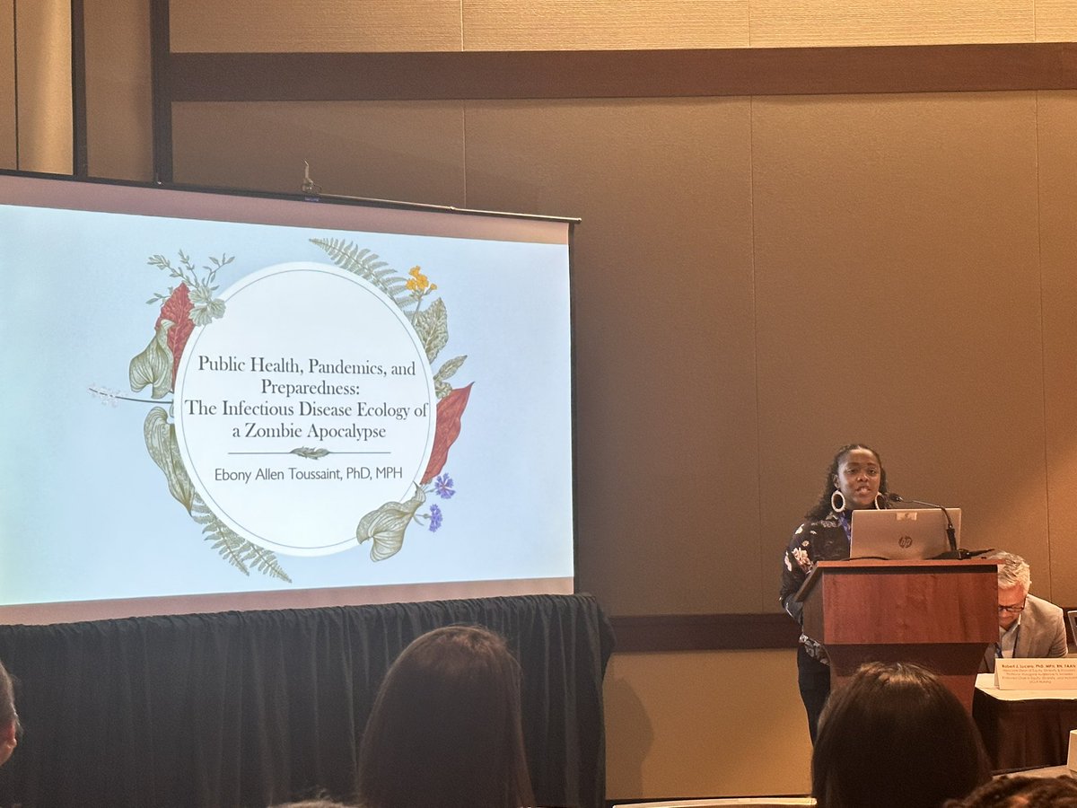 Kortney James, PhD, RN (@kjames_phd) on Twitter photo The only Geechee Gullah Nurse Scientist who LOVES zombie apocalypse media and preventing them! So glad to finally meet <a href="/EbonyT_PhD/">Ebony Toussaint, PhD, MPH</a> in person and hear about her work! #ARM2023 The only Geechee Gullah Nurse Scientist who LOVES zombie apocalypse media and preventing them! So glad to finally meet <a href="/EbonyT_PhD/">Ebony Toussaint, PhD, MPH</a> in person and hear about her work! #ARM2023