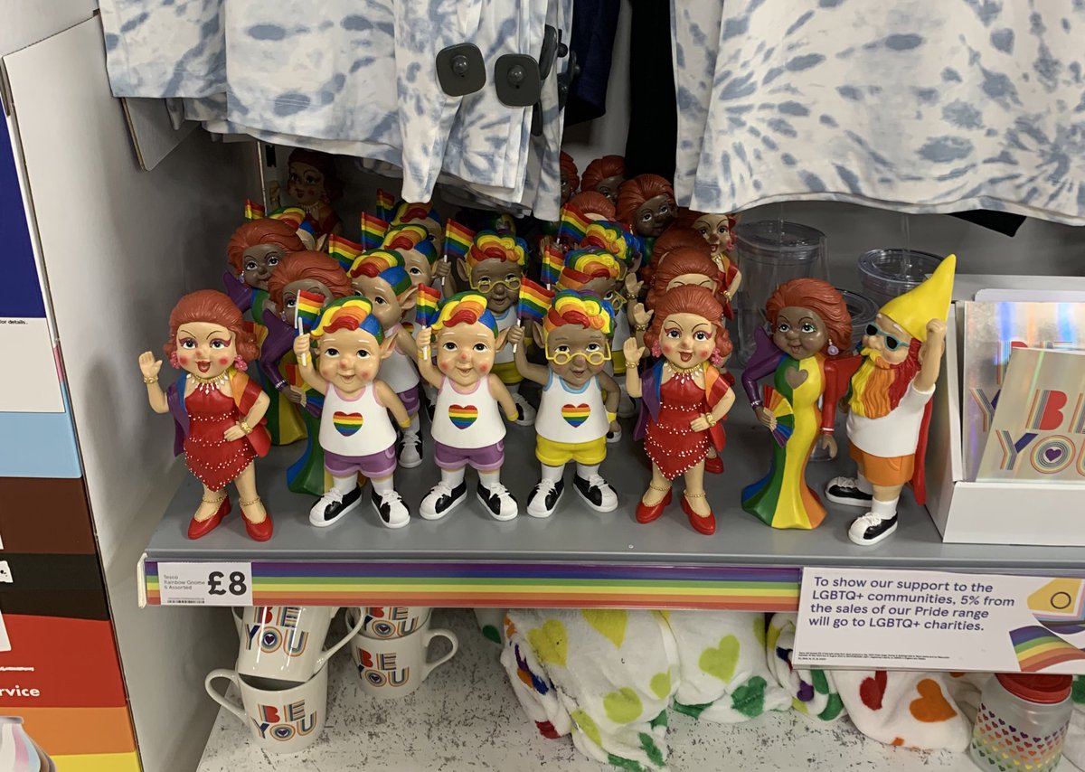 Gnomes for #pridemonth is this borderline offensive to the gays and theys surely