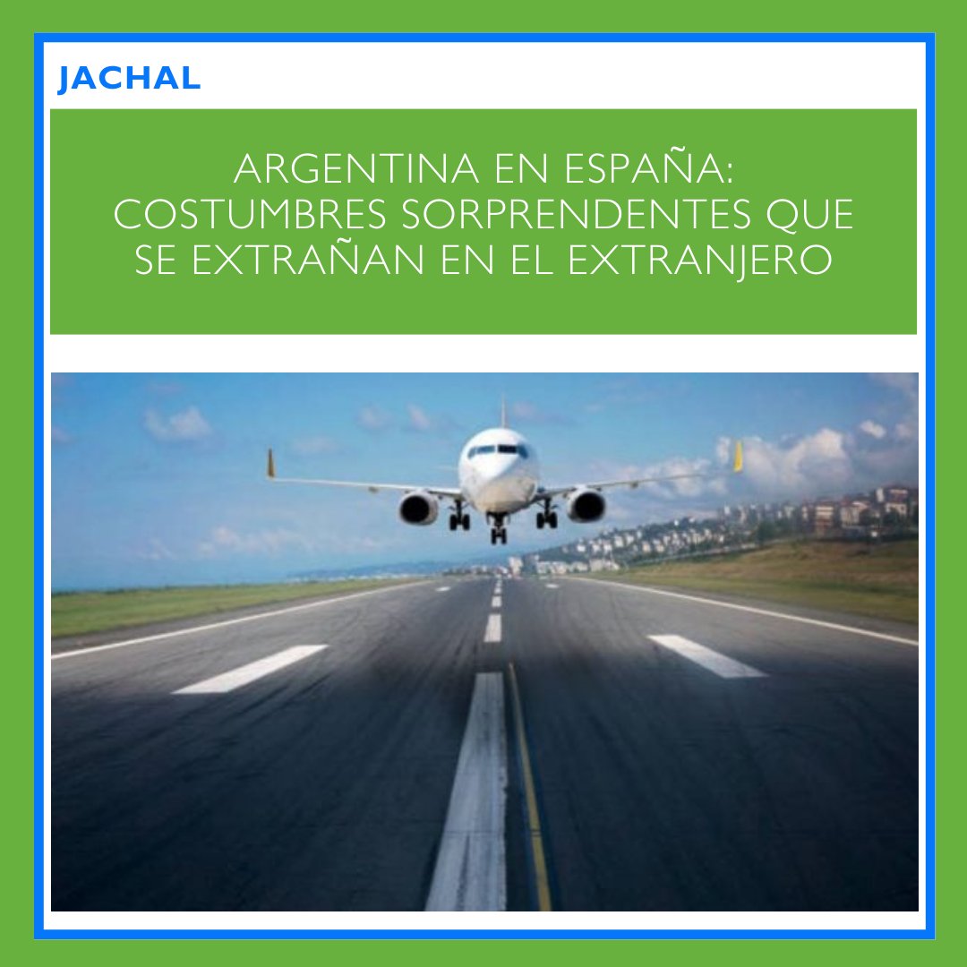 TJachallera's tweet photo. 👉Argentina España. La experiencia de vivir en el extranjero siempre implica descubrir nuevas costumbres y adaptarse a diferentes formas de vida.

Leer más en https://t.co/s7IL23q30B 
⁣
#TradiciónJachalera #Noticias #SanJuan #Informados #Costumbres https://t.co/GSZFppXY2E