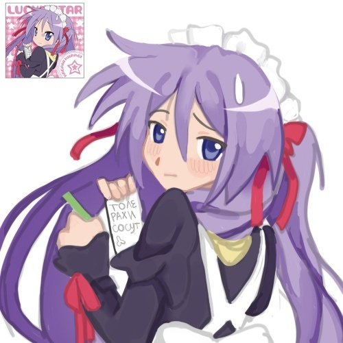 🧣
#luckystar #anime