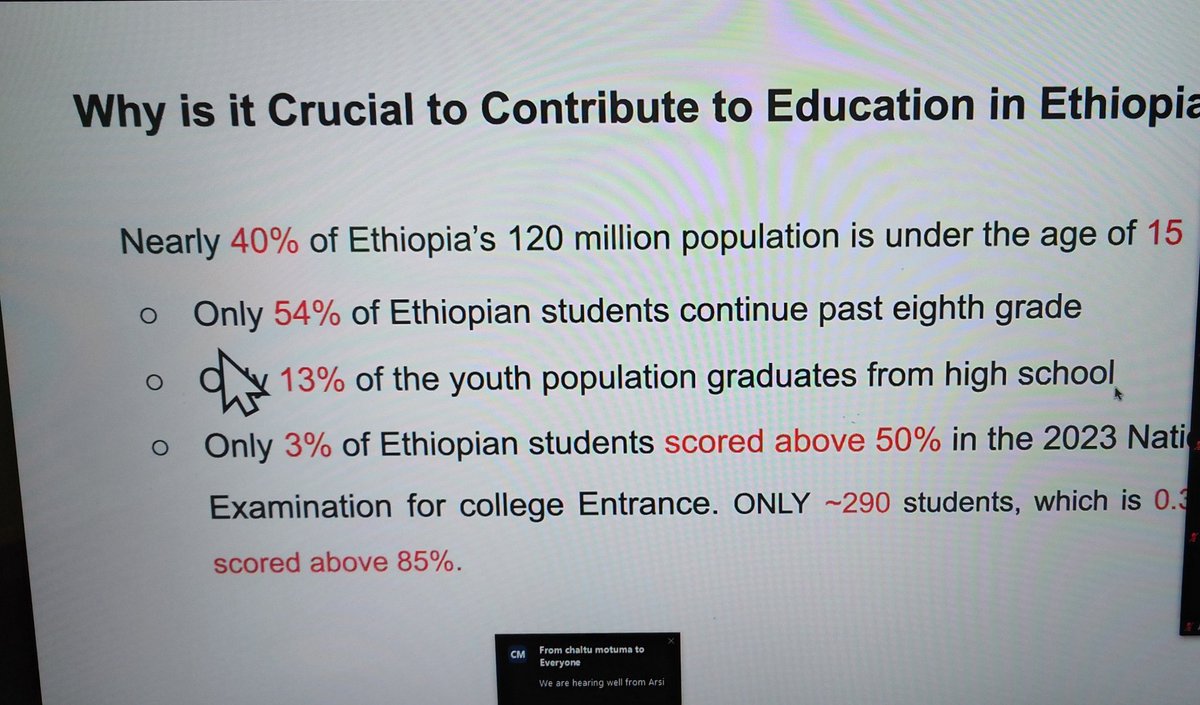 The data speaks for itself. 👇 👇 We failed our kids in providing proper education in #Ethiopia despite some effort by govt.Addressing the IDP issue help minimize the educational challenge.  IDP issue should be a national emergency & galvanizing cause. #SaveIDP 
#Ethiopia