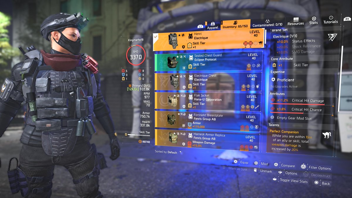 Kingmarho's tweet photo. #PS5Share, #TomClancysTheDivision2 https://t.co/jGOz9eEmf8