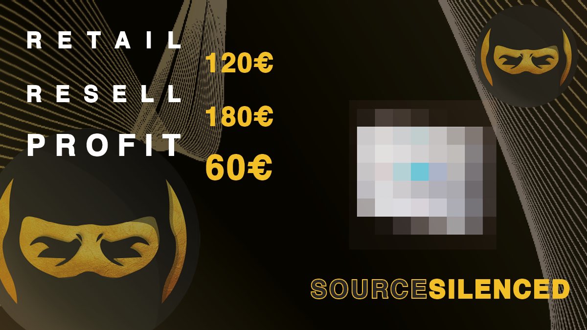 SourceSilenced's tweet image. This release was kinda a hustle, but the sales volume was on fleek. Our members could move those &quot;boxes&quot; super fast. Good for our cashflow! 💸