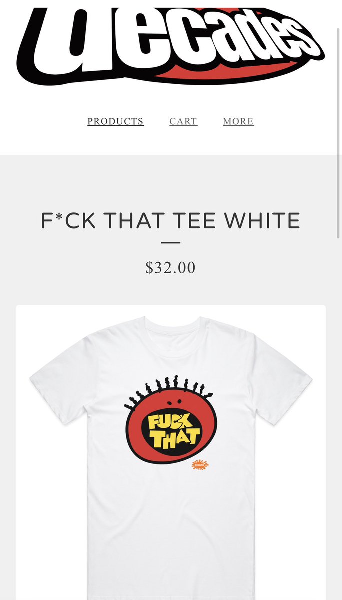 <a href="/SKTheKingYT/">Shawn K The King </a> Cop u a “Fuck That” tee by <a href="/TheDecadesHatCo/">The Decades</a> 👌🏾 if u feelin nostalgic
