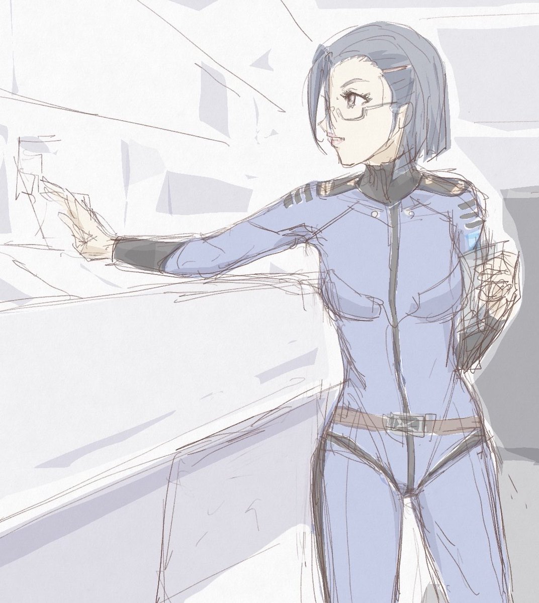 朝マック、過去絵漁りながら 今日はスカっ晴れ、30°になるみたい