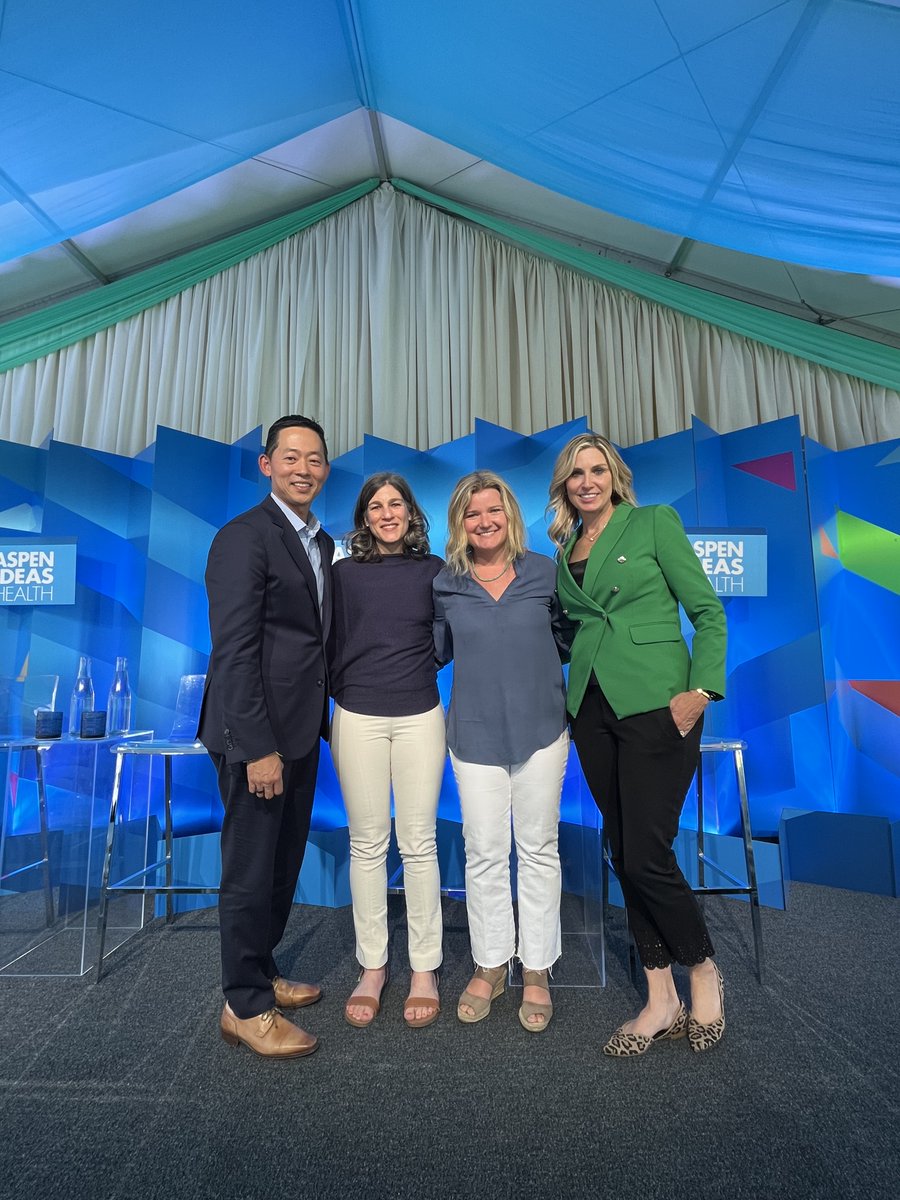 Thank you @AspenIdeas for hosting @calm for an impactful three days discussing the most pressing and urgent problems in health today. #AspenIdeasHealth