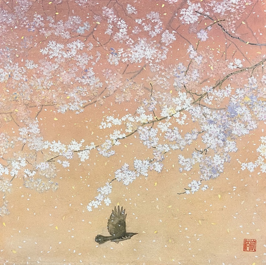 718artauction's tweet photo. 718アートオークション出品作品の紹介
作品名：「散」／村松航汰　(むらまつ　こうた)
詳しくはHPをご覧下さい
https://t.co/VGvbA7sU0g

#718アートオークション
#絵を飾る
#若手応援企画
#ギャラリー718
#みたらいギャラリー
#アートオークション
#村松航汰
#絵画 https://t.co/9o7Tvrp1UR