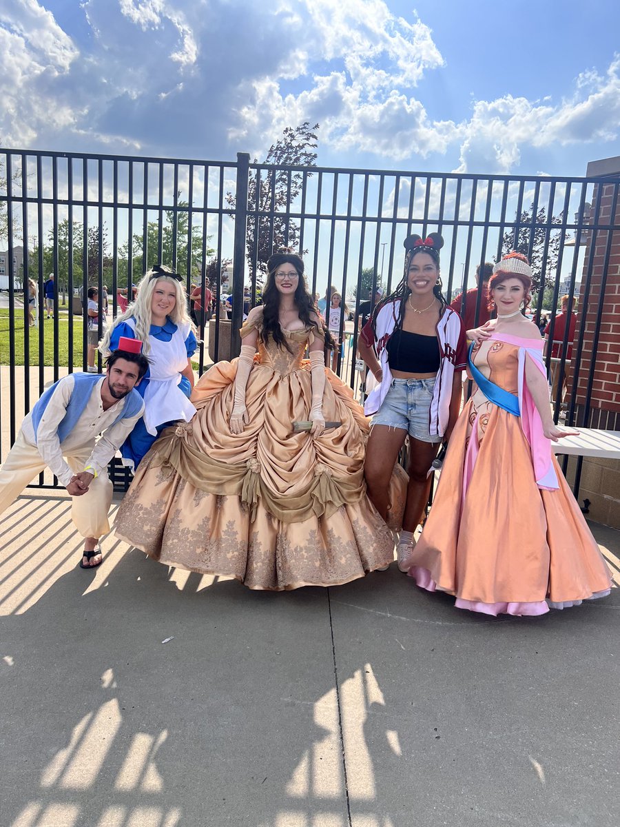 It’s Disney Night here at Legends Field! We can’t wait to see what kind of magic the @kscitymonarchs bring to the field!