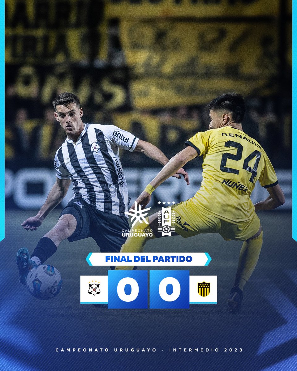 🔚 𝗙𝗜𝗡𝗔𝗟 

@mwfc_oficial 0-0 @OficialCAP 

#Intermedio2023