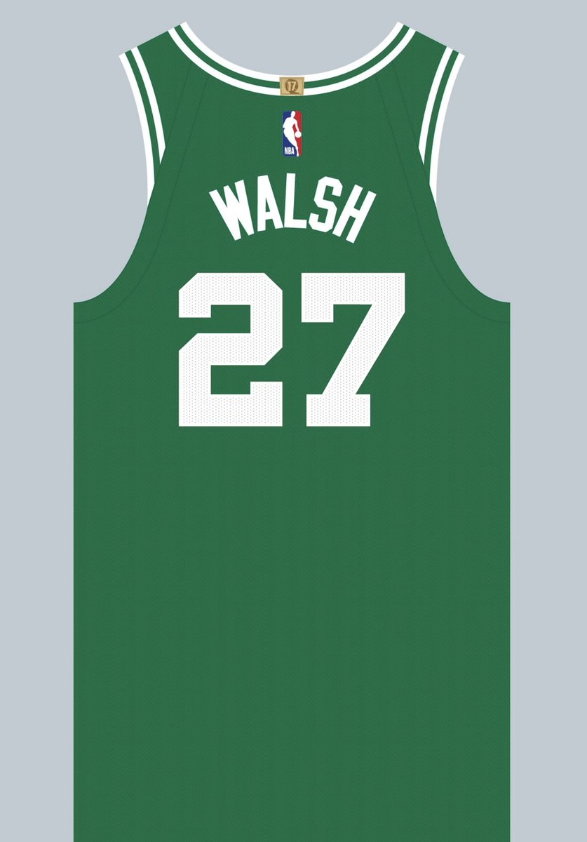 Jordan Walsh will wear no.27 for the Celtics. 👀☘️ #BleedGreen
