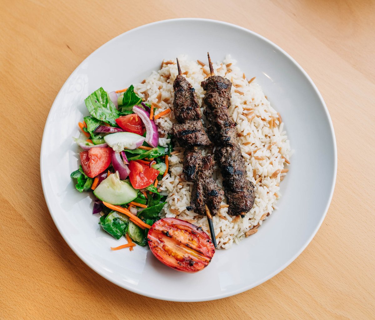 Life's to short to say no to our Lamb Shish Kebab Bowl