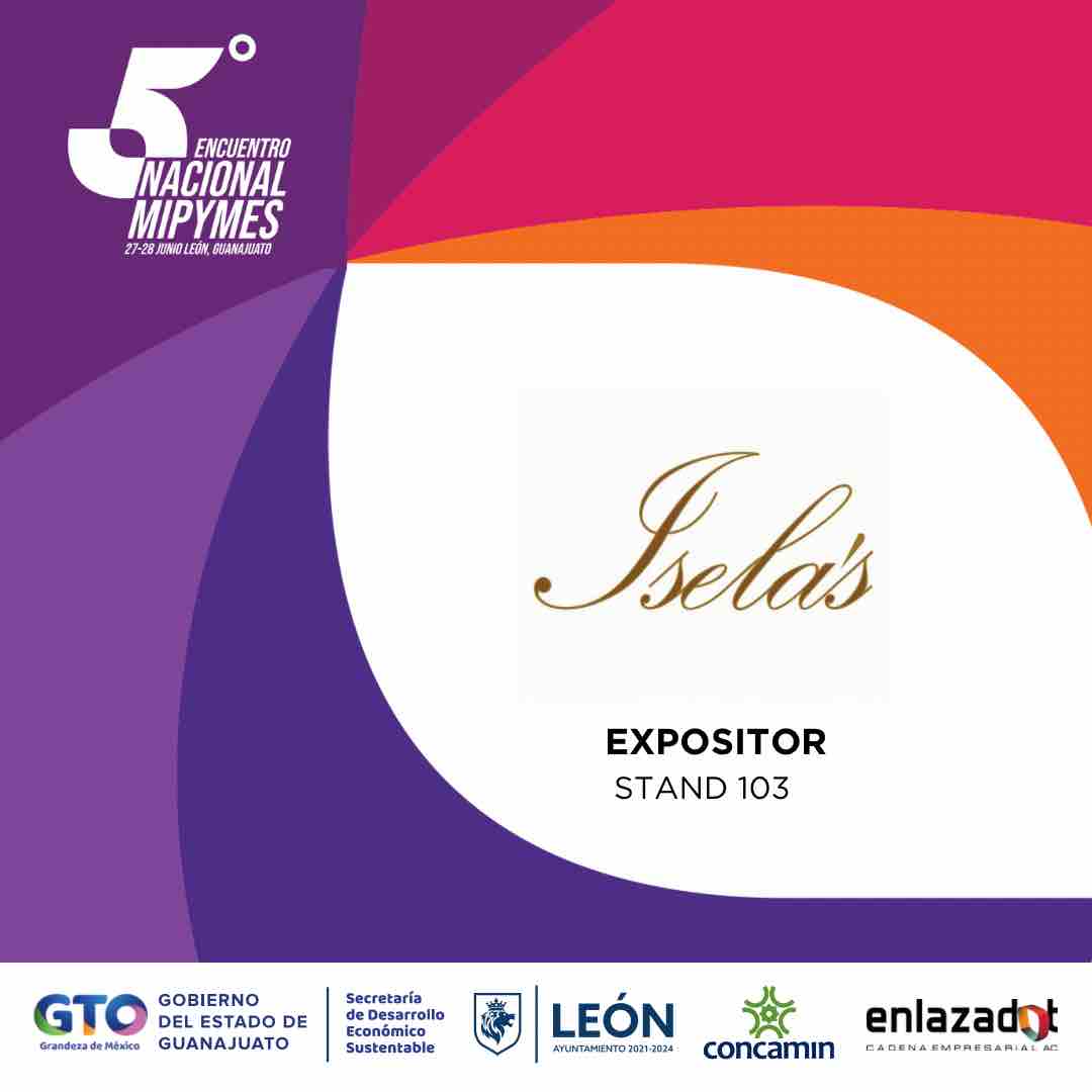 enlazadot's tweet image. Damos la bienvenida a #IselasBoutique como expositor del 5to Encuentro Nacional de MiPyMES, que se llevará a cabo en León, Guanajuato. 27 y 28 de Junio.

Más información registro en mipymesenmovimiento.com

#HagamosHistoria #TodosSomosMéxico #EmpresasTrabajandoXTi