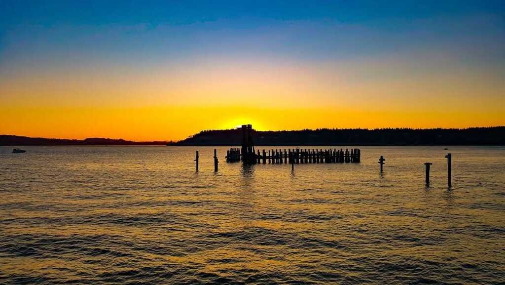 Titlow Beach in Tacoma, Washington