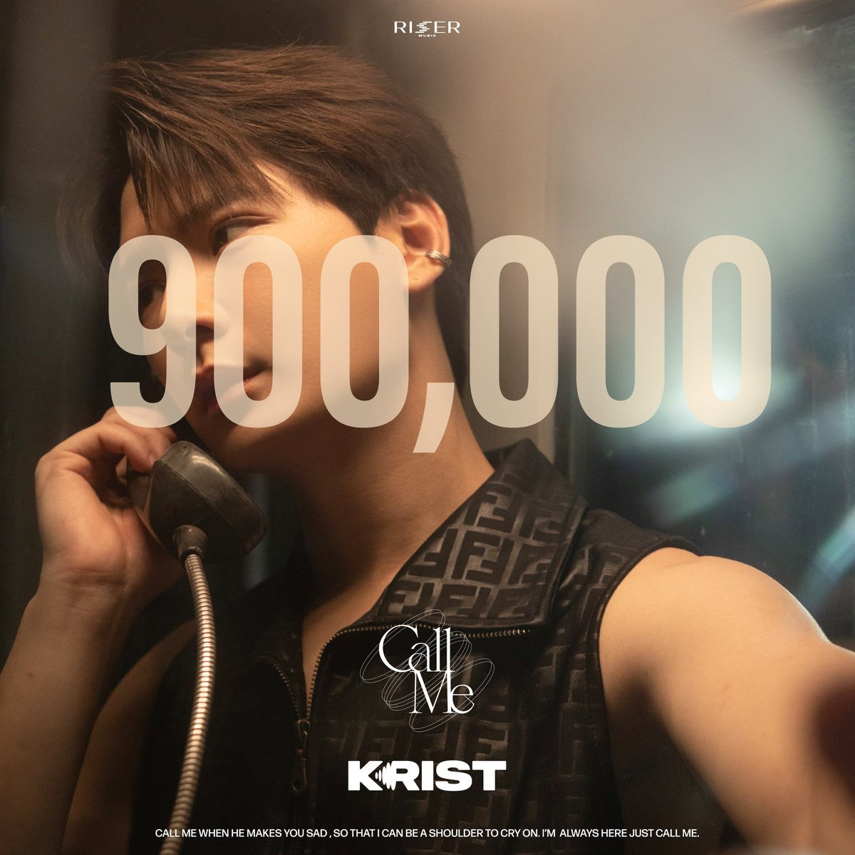 hammie_DJK's tweet photo. OMG! we got 900k in less than 2 days for Call Me MV .. 900k was unlocked 🔓 OMG i'm crying 😭👏👏 let's get 1M for our boi, keep streaming Yuyus, fighting ❤❤❤
🔗 https://t.co/VaEYgvvHX5
#KristPerawat @kristtps
#KristCallMe https://t.co/ABsAPwLH0k