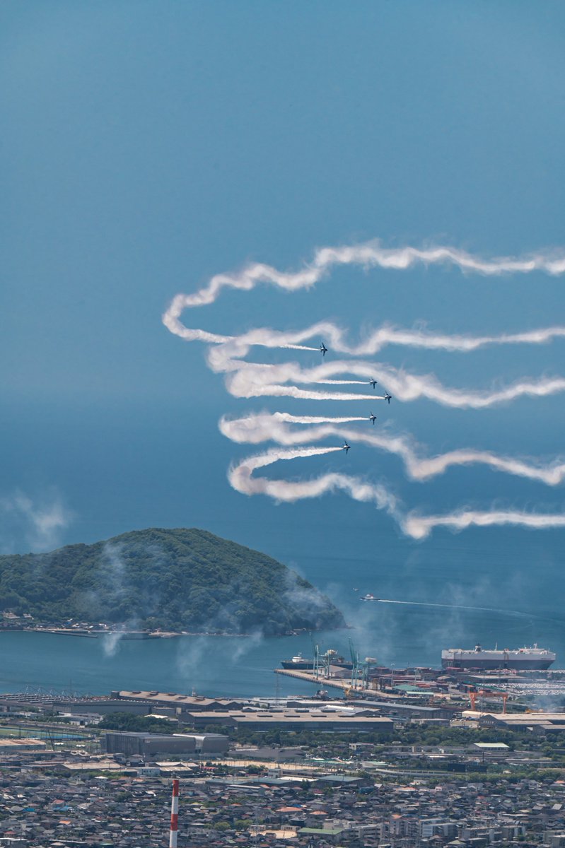 防府北基地航空祭✈️💨💨

#ブルーインパルス 
#Nikon