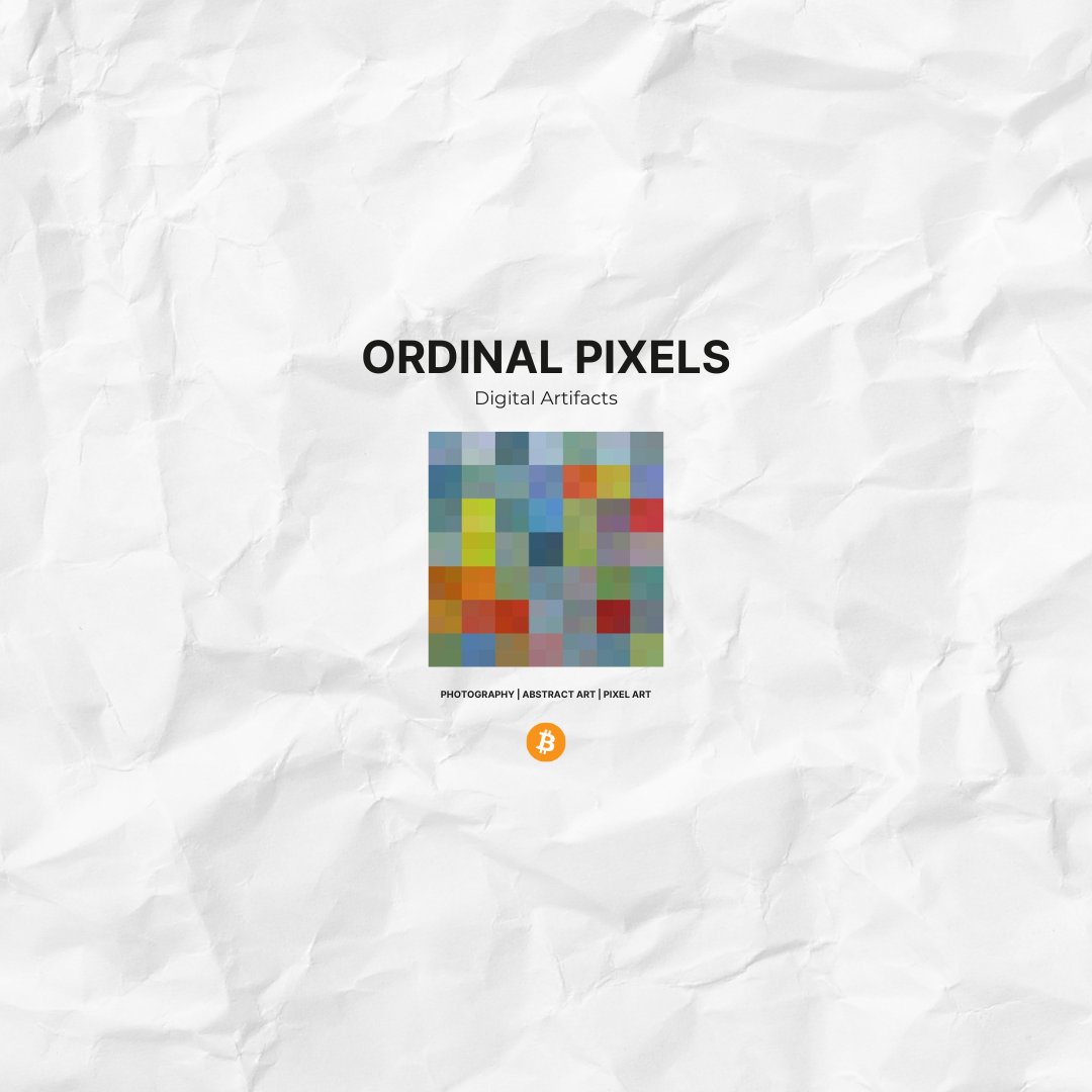 ORDINAL PIXELS tweet media