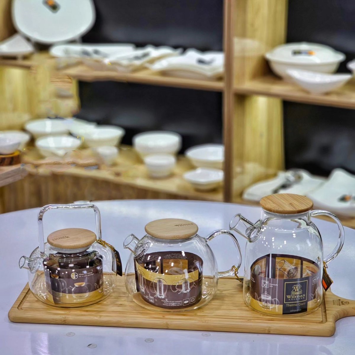 The Thermo Glass collection by WILMAX is perfect for preparing and serving your favorite tea.
#ThermoGlass #tableware #wilmaxusa #teaware #tea