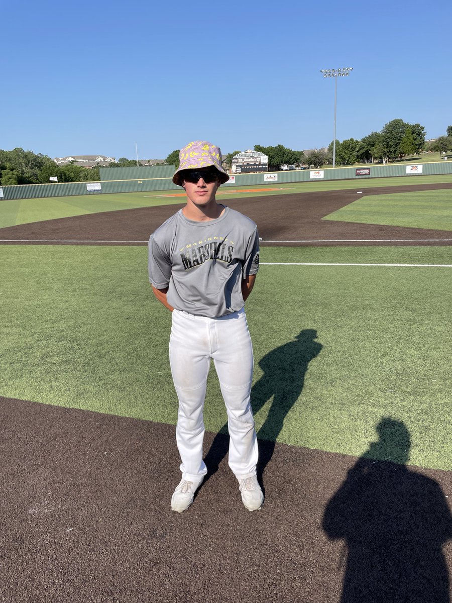 ✭Five Tool Texas✭ (@fivetooltexas) on Twitter photo F: <a href="/McK_Marshals/">McKinney Marshals</a> 16U Black 16, Dallas Tigers Miller 4
PoG: Carter Harrison 3-5, 2 2B, 3 R
Notable: Daniel Cardona 4-5, 2B, 2 RBI, R F: <a href="/McK_Marshals/">McKinney Marshals</a> 16U Black 16, Dallas Tigers Miller 4
PoG: Carter Harrison 3-5, 2 2B, 3 R
Notable: Daniel Cardona 4-5, 2B, 2 RBI, R