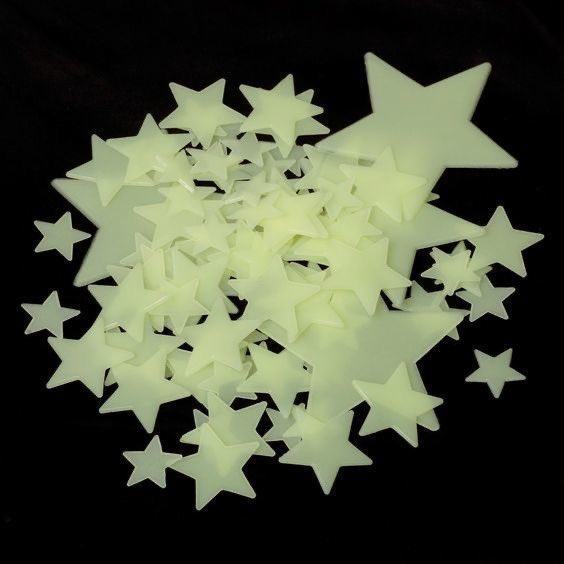 2000s on Twitter "everyone had these glow in the dark stars on their