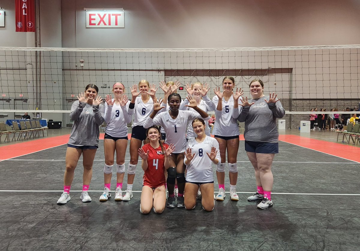 13Navy is 10-0 and headed to GOLD tomorrow at AAU Nationals! 🏆 <a href="/AAUVolleyball/">AAU Volleyball</a> #aauvbnatls