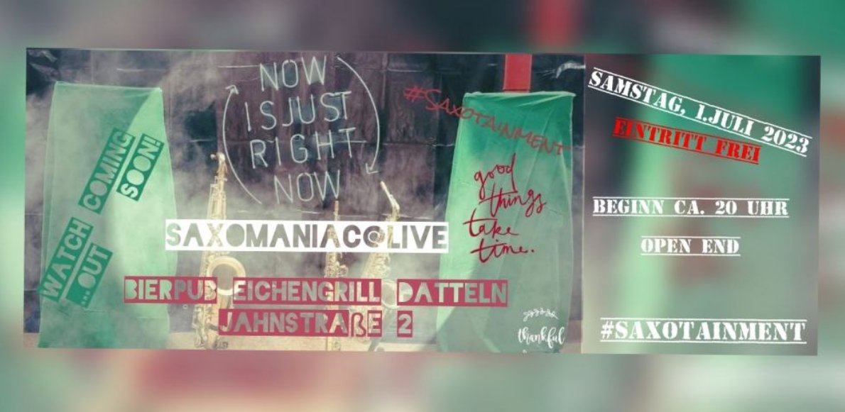 stoffel2203's tweet photo. Bierpub Eichengrill // 1.Juli Datteln LIVE #saxotainment #saxomaniac
#stoffelthings #events #saxophone #datteln https://t.co/KFQueXXQiF