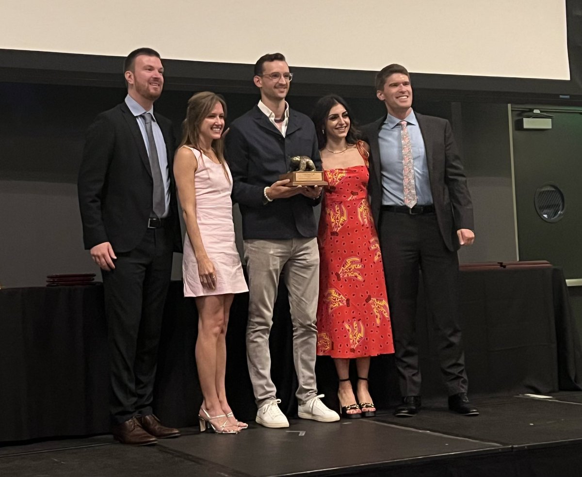 Holy crap y’all. My bestie and close friend @EHigginsMD won *ANOTHER* teaching award. He’s now won “Teacher of the Year” at two institutions in addition to other awards. And- he’s only been an attending for a few short years. Inspirational! #MedTwitter #teacheroftheyear