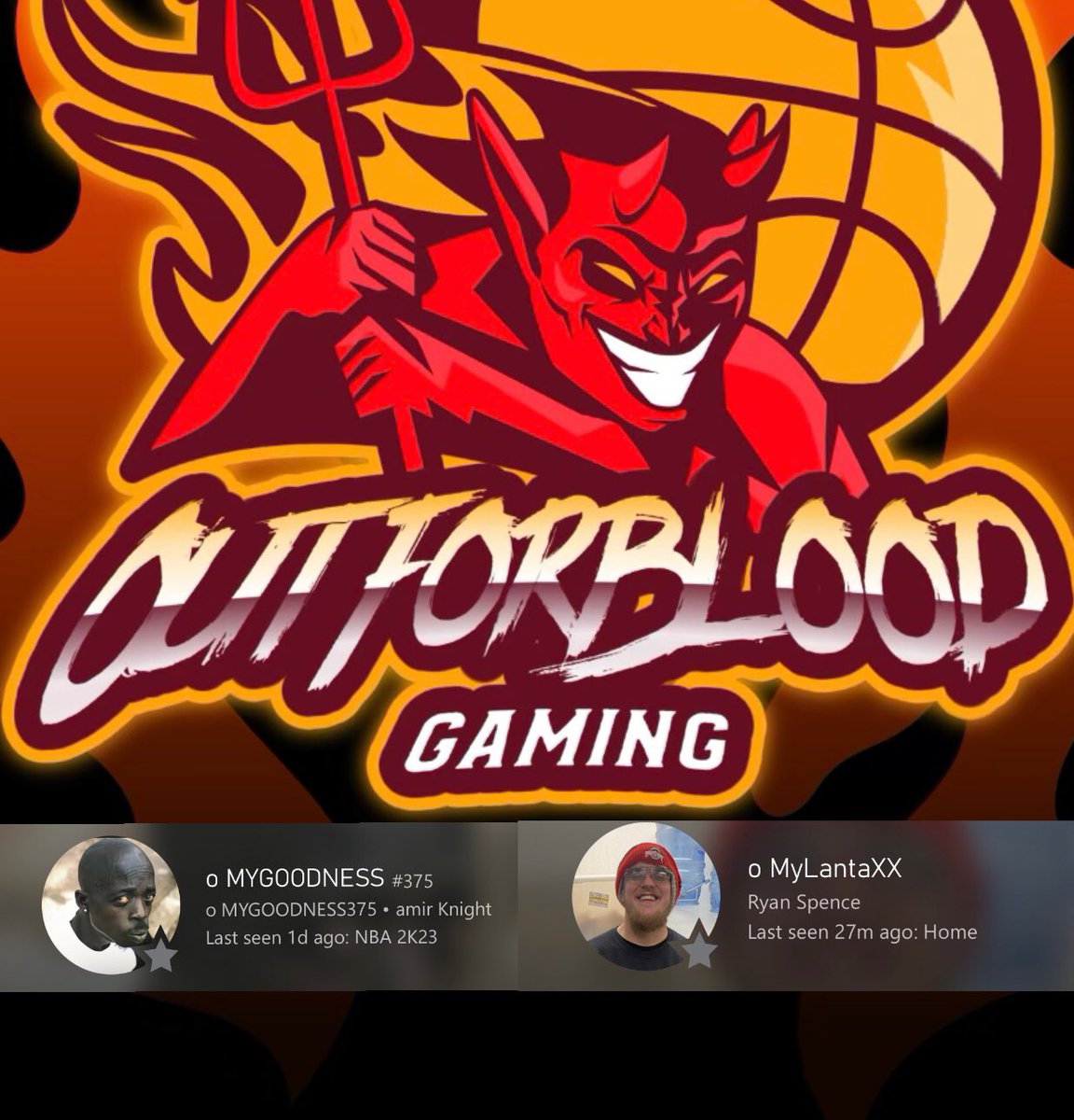 OutForBlood_'s tweet photo. Welcome MyGoodness and MyLanta to the Xbox Team! 

#2KCommunity #Xbox https://t.co/fdY9K4zlZE