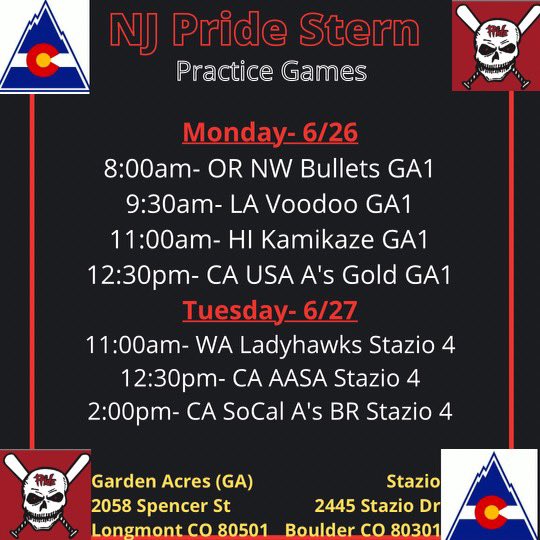 jwallace_2024's tweet photo. Clips from a great @TeamNJSoftball tournament, finishing 9-1 and in the top 4 teams!! Excited to head into IDT on such a high note!! Schedule attached! @NJPrideGold https://t.co/YKbVnBmSBM