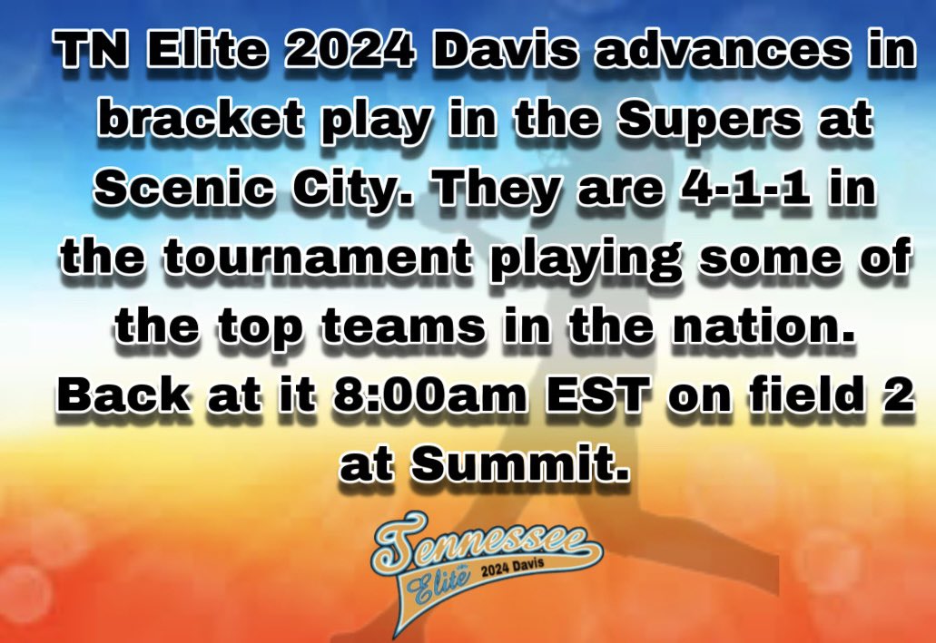 #tnelite2024davis
#proudtobeelite