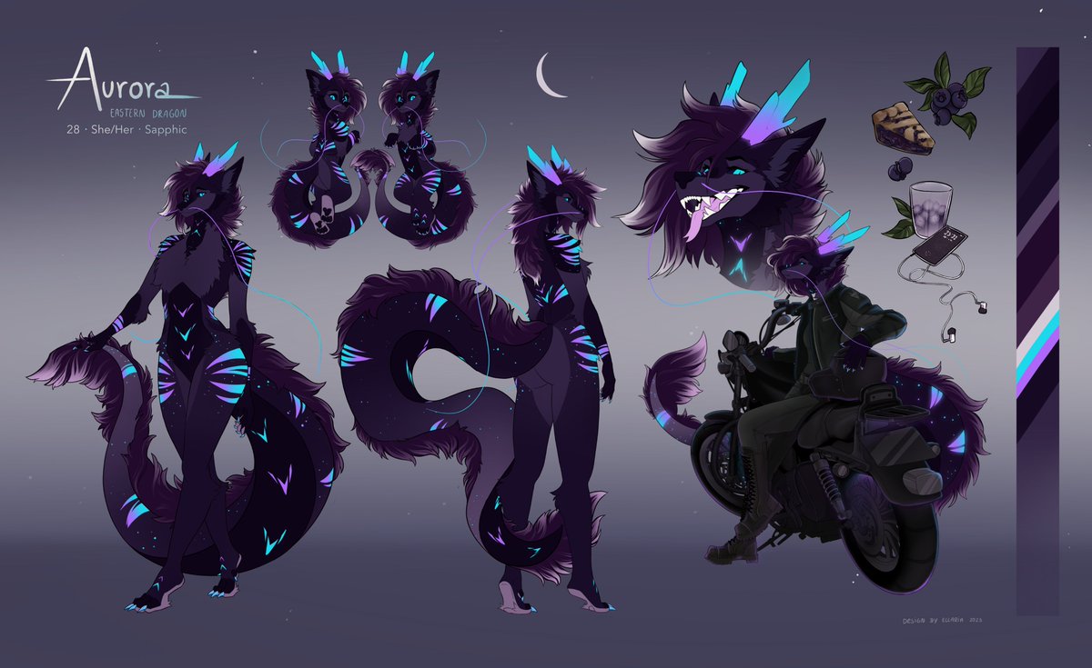 ellariaartist's tweet photo. Reference Sheet made for @VibrantMeow ✨ https://t.co/w1Gxaqzaoi