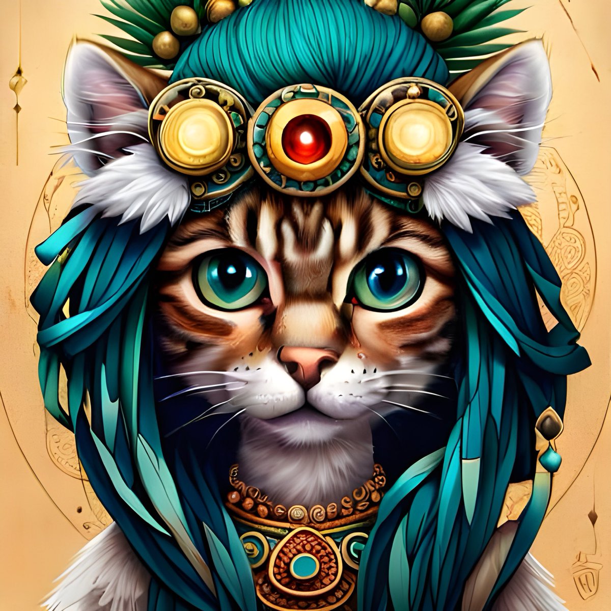 Mormookiee (@mormookiee) on Twitter photo "Feral? More like Pharaohl. - made with <a href="/NightCafeStudio/">NightCafe Studio</a>
creator.nightcafe.studio/creation/wH1bi…
#aiart #nightcafe #digitalart "Feral? More like Pharaohl. - made with <a href="/NightCafeStudio/">NightCafe Studio</a>
creator.nightcafe.studio/creation/wH1bi…
#aiart #nightcafe #digitalart