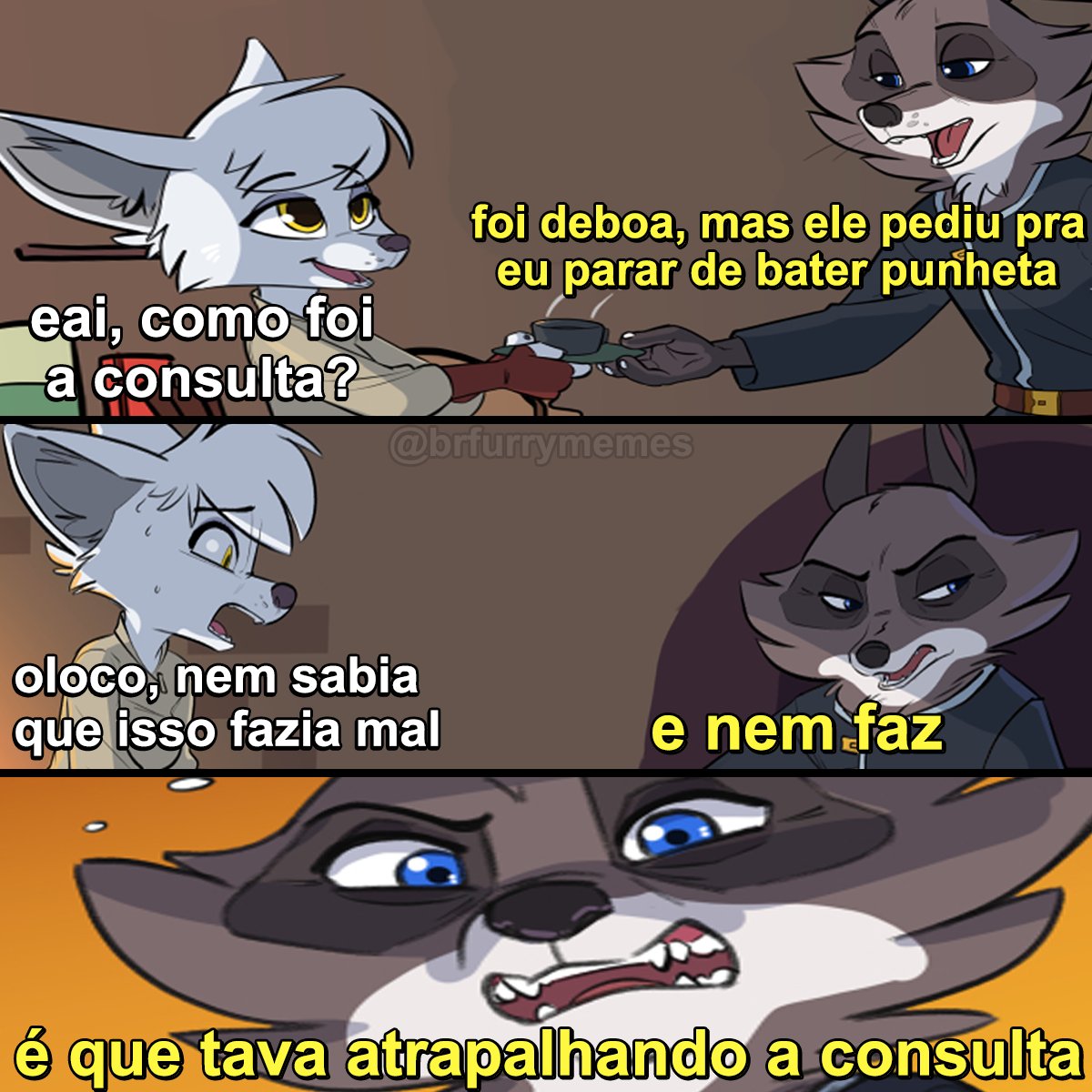 brfurrymemes's tweet photo. desse jeito nem sei como prosseguir https://t.co/eCJzx76iHd