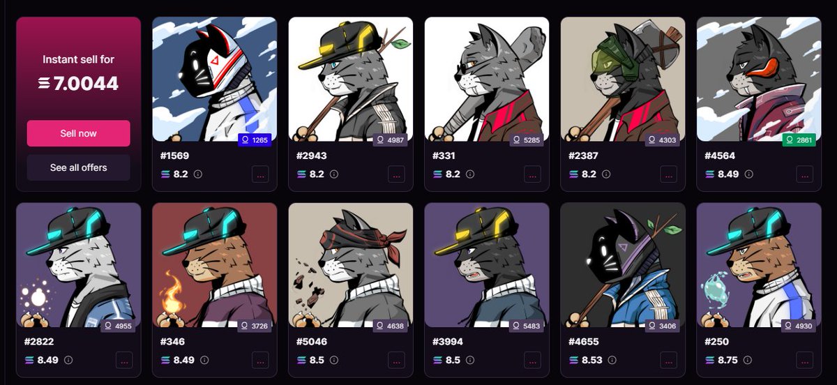 Wow approaching 10 SOL! <a href="/NekozumaNFT/">NKZM⚡️</a>