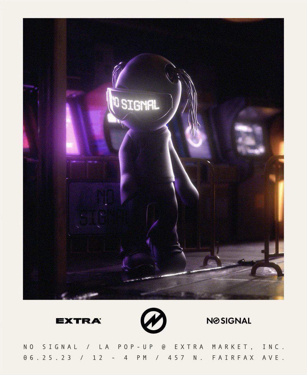 nosignalglobal's tweet image. No Signal is ready. 

See you tomorrow 🔌

#NoSignal