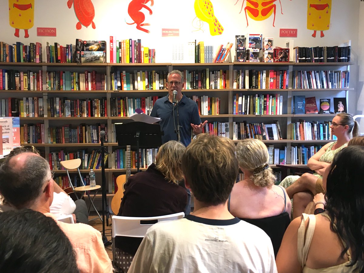 Mike Fiorito (@MikeFiorito3) reading from 'Mescalito Riding His White Horse' with live music!