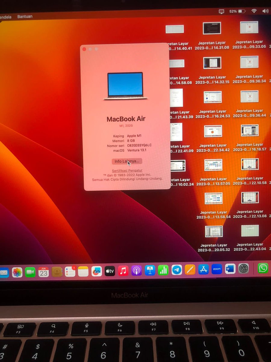 carebymichi's tweet image. wts / dijual macbook air 2020 M1 8/256 gb. 
warna rosegold. personal used only. BH 95%. fullset original. mulus banget banget!!! yok dibawah harga pasaran #macbookair #jualmacbook #zonauangᅠ