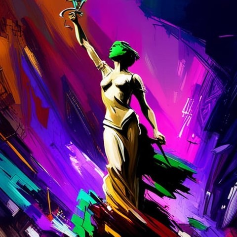 LegallyBlissed's tweet photo. 🌈 Justice in Technicolor🌈

#ai
#aiartwork
#digitalart https://t.co/w5wu8zGI0L