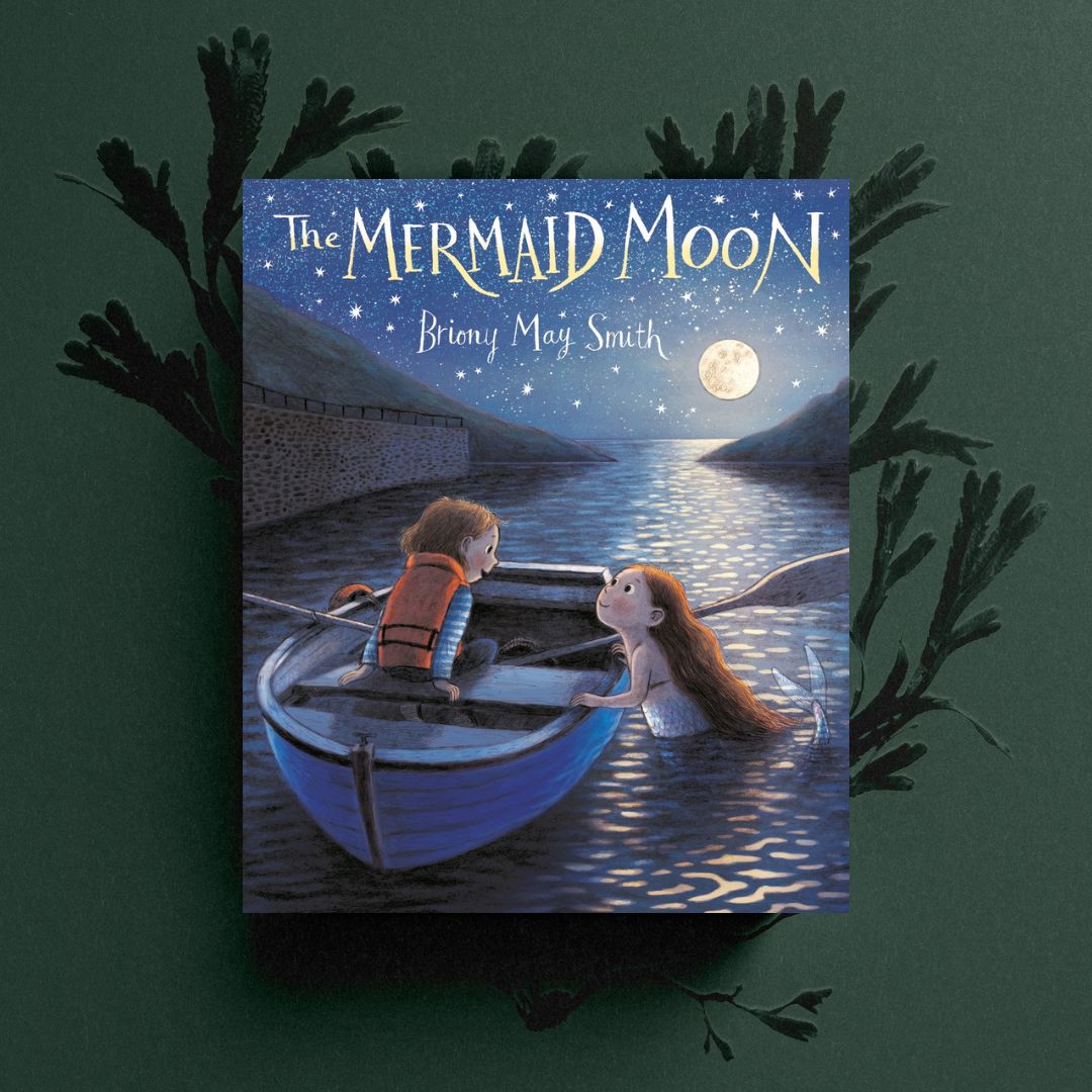 In this magical picture book by @BrionyMaySmith, two best friends – one who lives on land, the other in the water – share an exciting adventure on the night of the Mermaid Moon. The one time each year mermaids can leave the sea 🧜‍♀️🐚