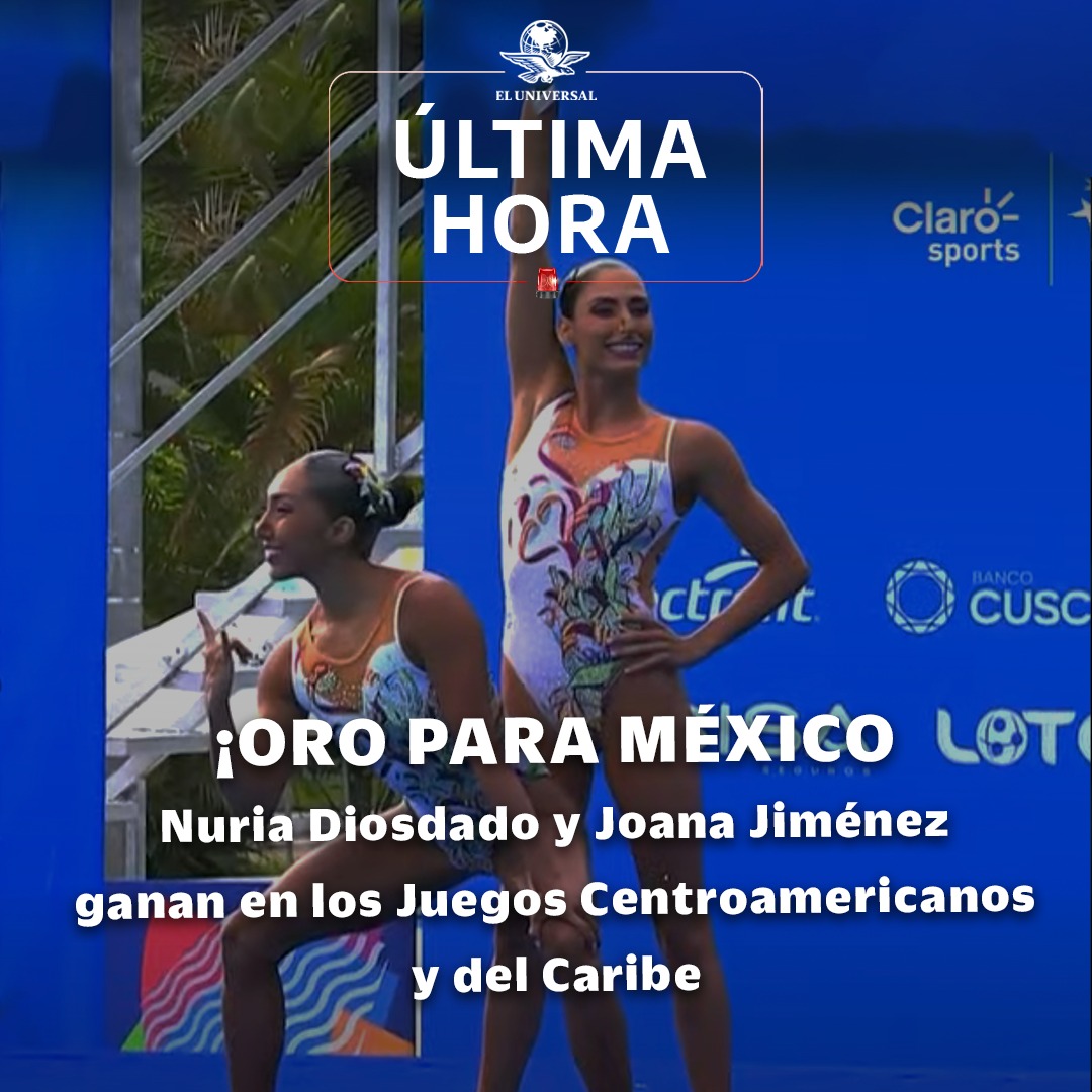 El_Universal_Mx's tweet photo. 🥳 🇲🇽 ¡VAMOS MÉXICO! La Selección Nacional de Natación Artística se lleva el oro en los Juegos Centroamericanos y del Caribe 2023 

https://t.co/prOPOrzL5n https://t.co/JCWViWfLQ4