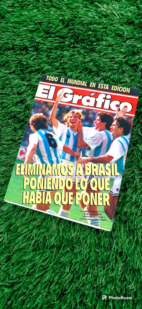mlopezarce's tweet photo. 24/06/1990. A 33 años de uno de los triunfos más épicos de la Albiceleste. Argentina 1 vs. Brasil 0. La magia de Diego Maradona y la definición de Claudio Caniggia para la alegría de todo un pueblo 🇦🇷⚽ https://t.co/3welxVwGPk