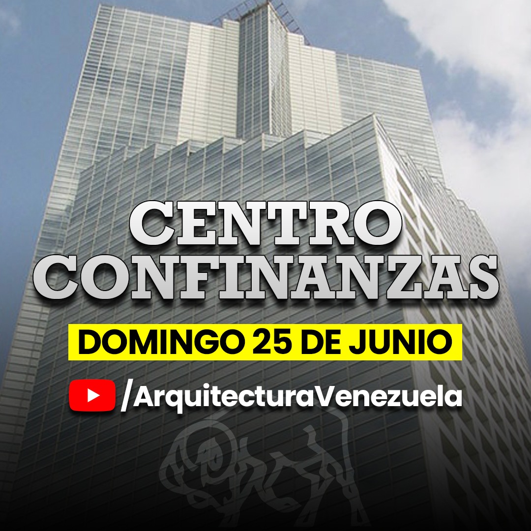 ArquitecturaVzl's tweet photo. ¡Mañana en nuestro canal de Youtube! El Centro Confinanzas #TorreDavid https://t.co/YHr3tW9Zro